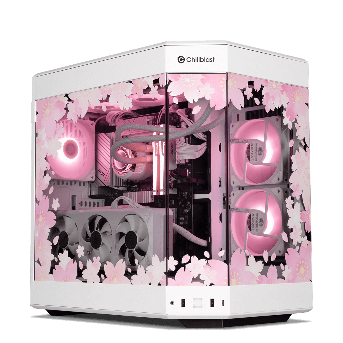 The Lab Core: Sakura Edition Core i7 RTX 5070 Gaming PC - Chillblast